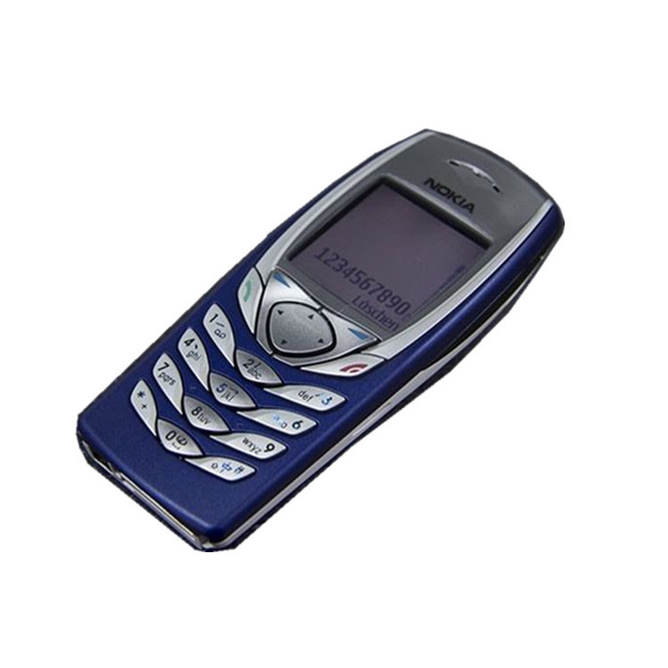 nokia/诺基亚6100经典超薄直板备用机老款怀旧彩屏老人学生手机
