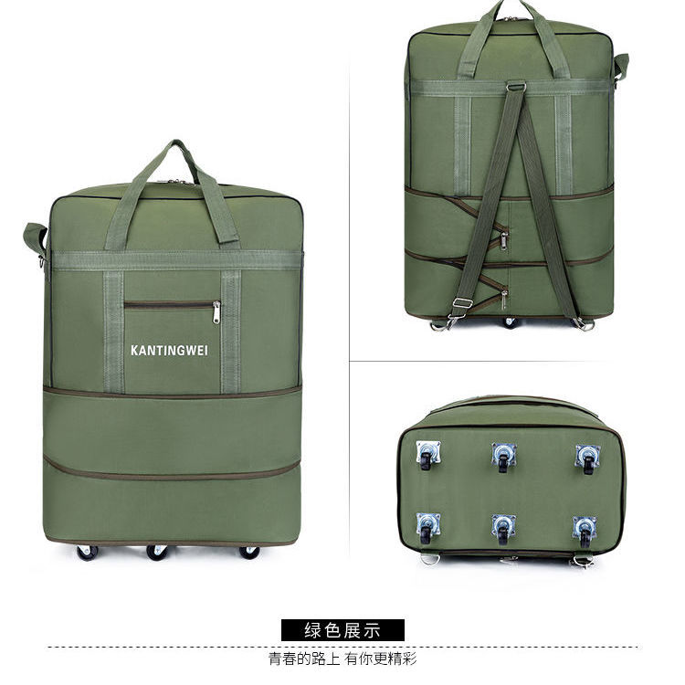 Waterproof folding air consignment bag travel bag large capacity luggage bag women's storage bag with wheels