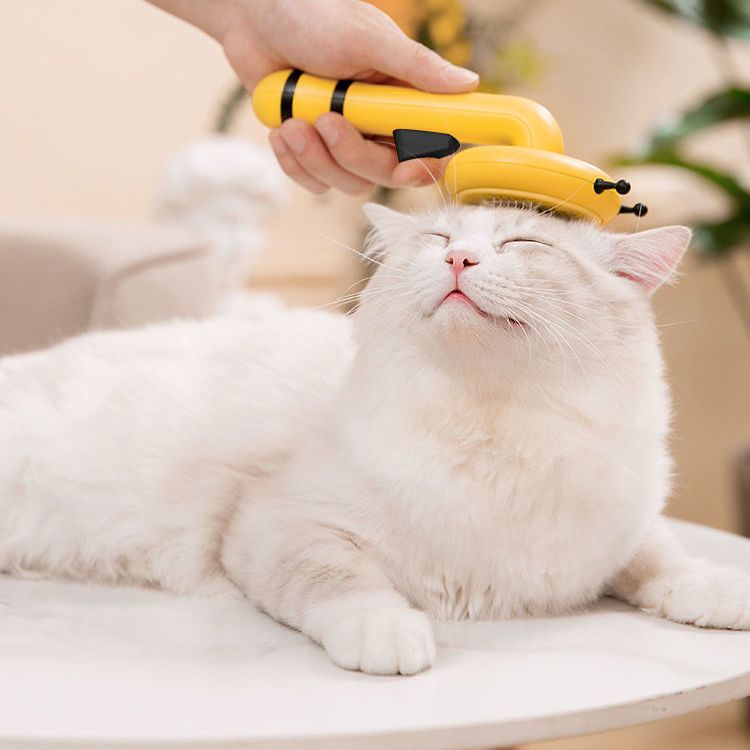 Little bee pet cat comb to remove floating hair cat comb brush kitten special cat cake maker dog hair comb