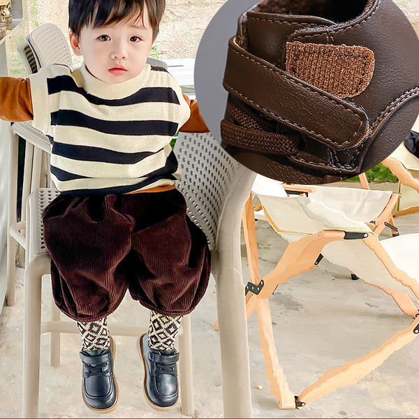 Baby toddler shoes girls British style soft sole shoes boys casual small leather shoes infant spring shoes