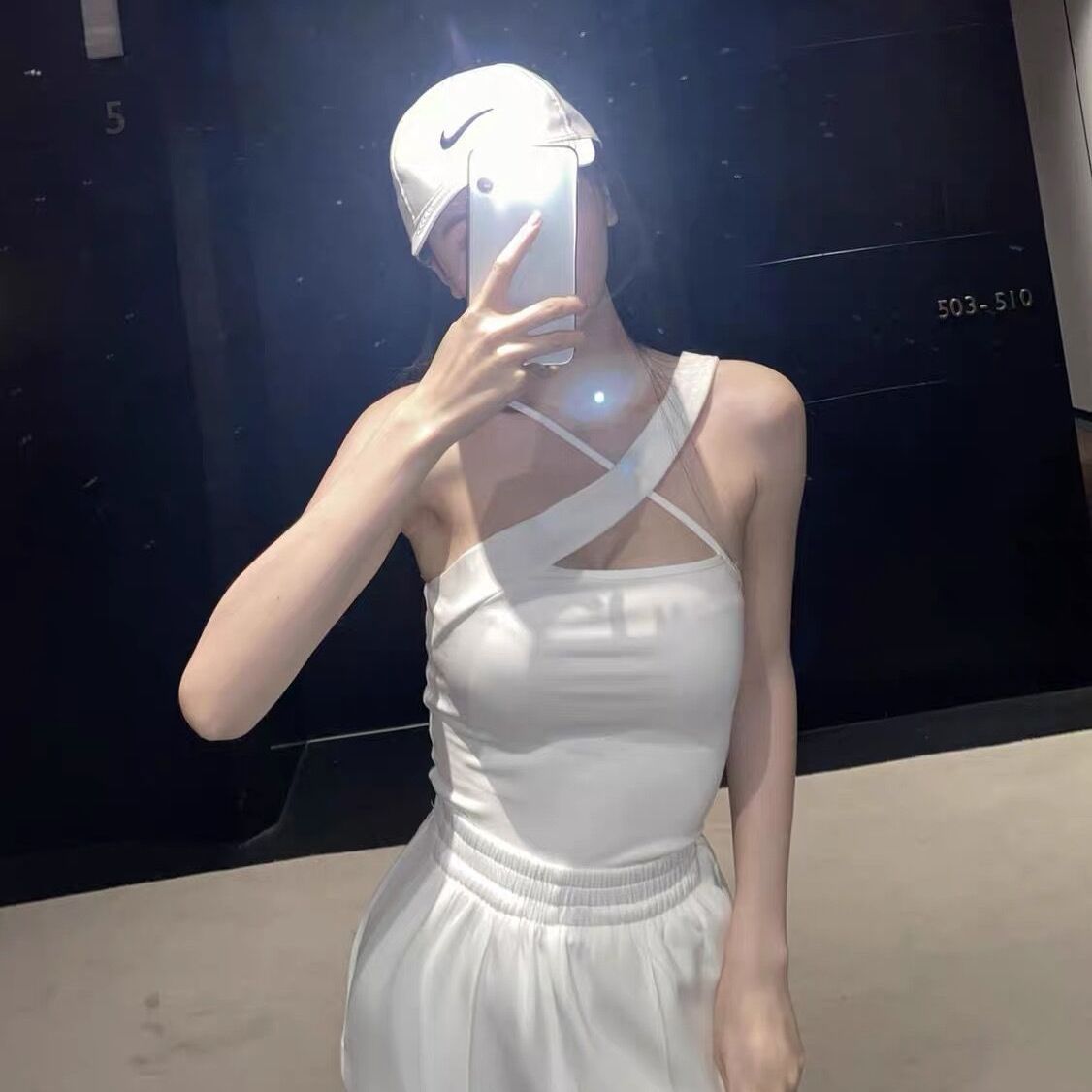 Spring and summer tight girls strapless sexy pure desire wind cross small suspenders bottoming shirt trendy and thin heart scheming sleeveless T-shirt