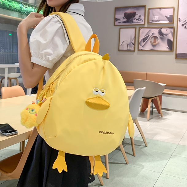 可愛雙肩包兒童輕便出遊包女孩夏季休閒小學生斜挎輕便外出春遊包