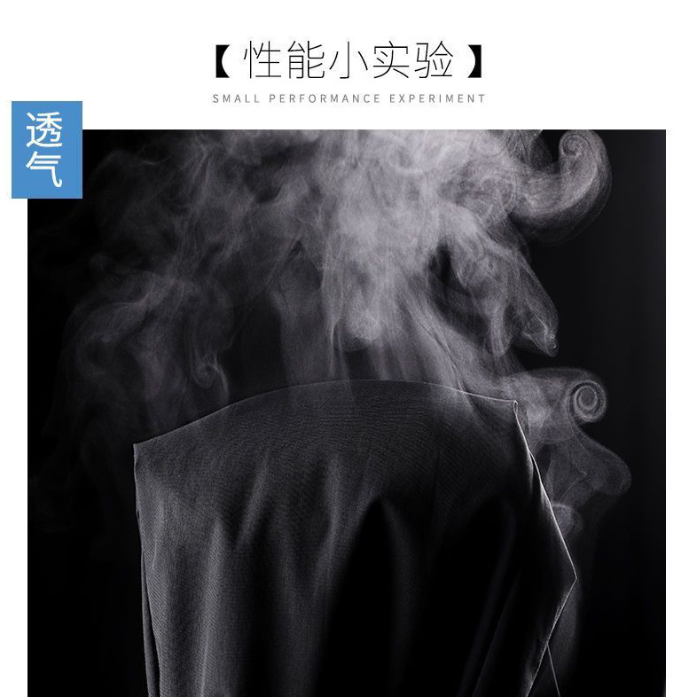 夏季薄款冰丝弹力爸爸裤子男士休闲裤高腰中老年男裤宽松中年西裤