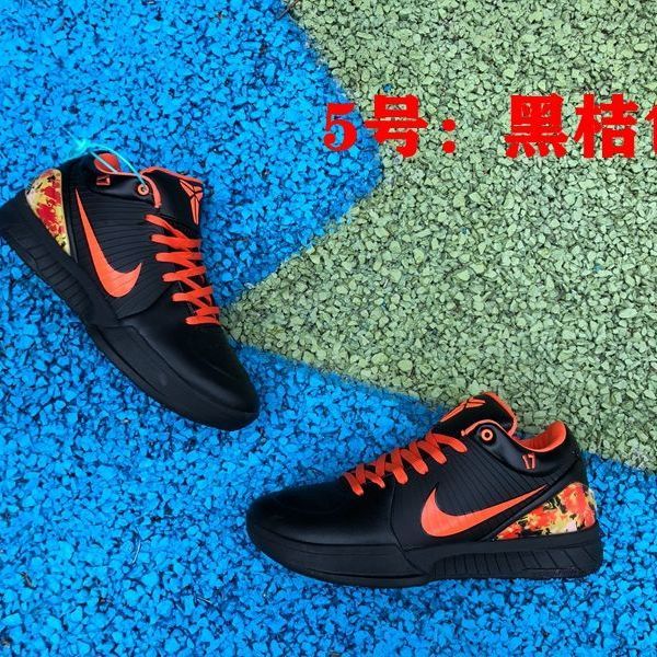 科比4代 zk4 耐磨实战篮球鞋 多配色 致敬经典 实拍 无气垫无碳板