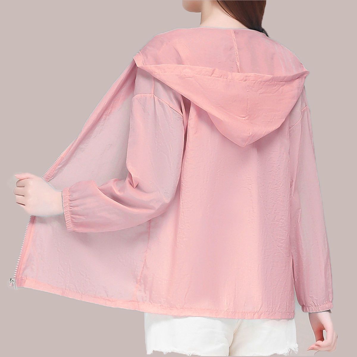 防晒衣女防紫外线短款2020新韩版夏季防晒服衫宽松百搭薄上衣外套