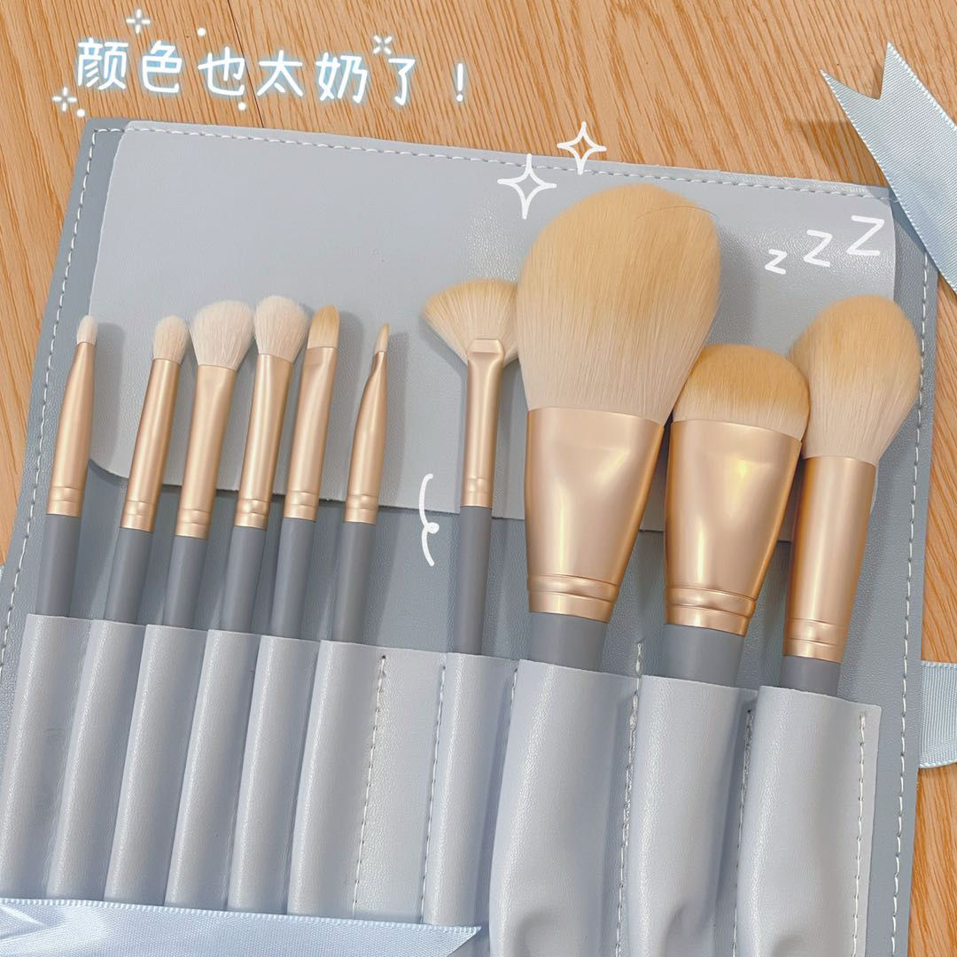 藍橋3/10支化妝刷套裝超柔巨軟高檔仿動物毛專業師初學者全套刷子