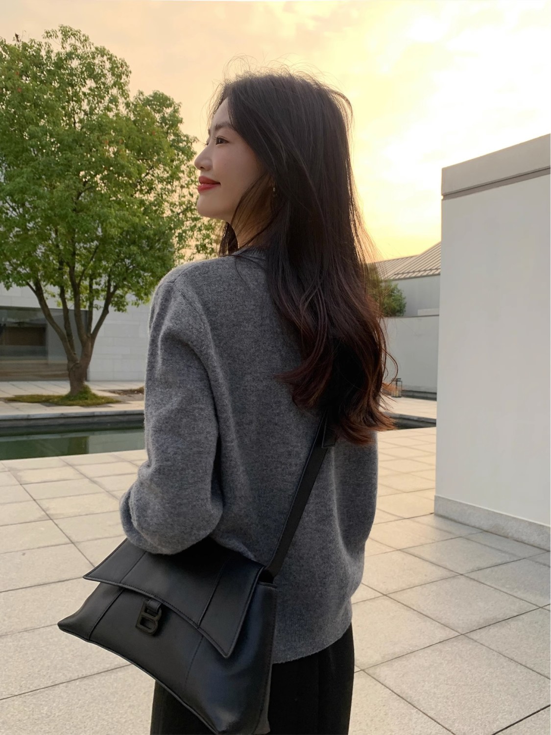 韓版寬鬆長袖針織開衫女秋季2023新款復古慵懶風毛衣外套軟糯上衣