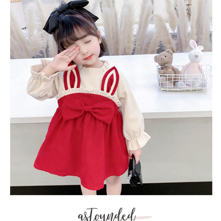 Girls' Dresses  Spring and Autumn New Korean Fashion Children's Birthday Skirts Children's Fashionable Super Fairy Princess Dresses