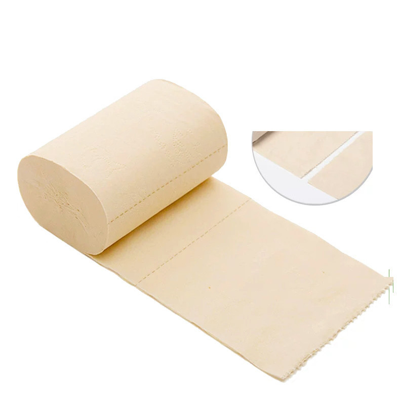 【60卷足用半年】竹浆本色卫生纸卷纸家用纸巾手纸厕纸卷筒纸批发
