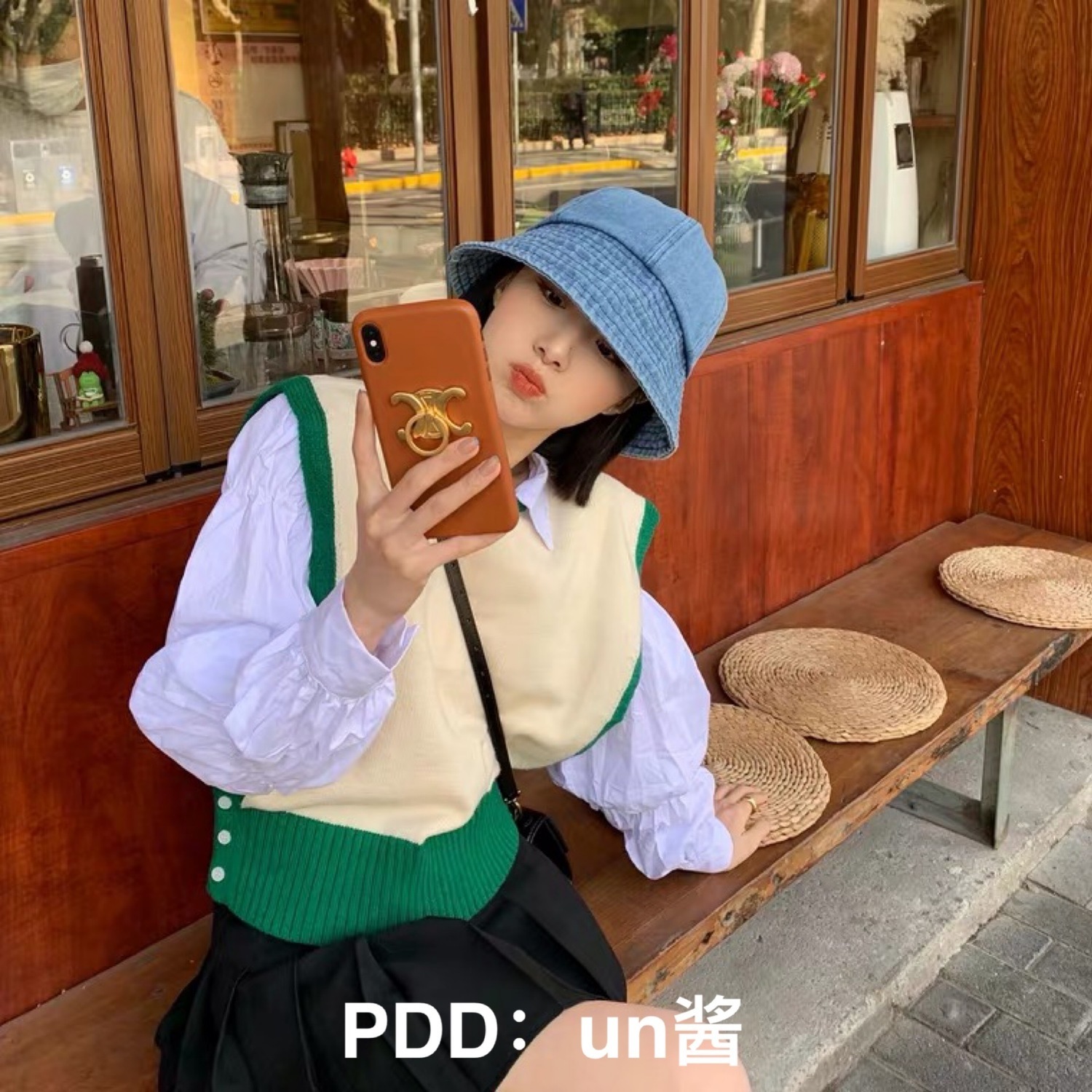 Hat female student ins Korean version of the new all-match washed Japanese denim fisherman hat without makeup tide high-value spring and summer