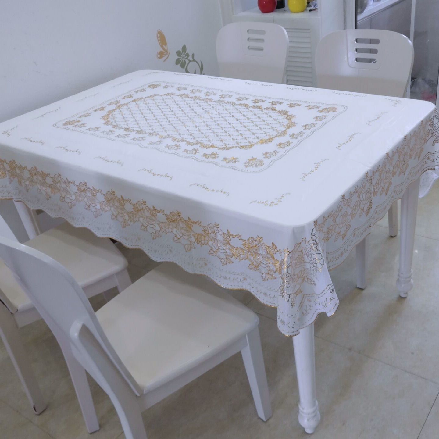欧式pvc桌布防水防油防烫免洗餐桌布长方桌正方桌子布桌垫茶几布