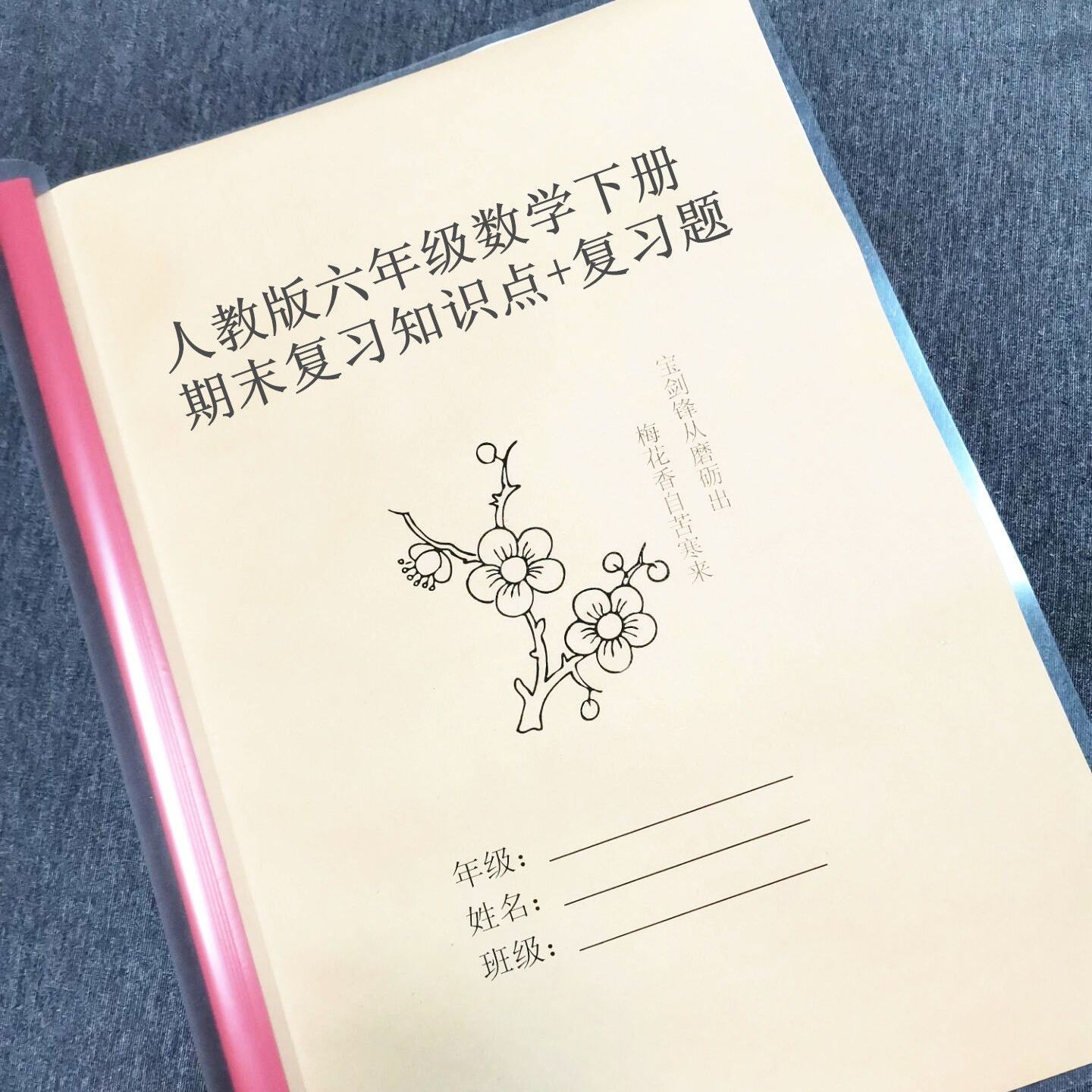 人教版6六年级数学上册下册期末复习知识点重要点复习