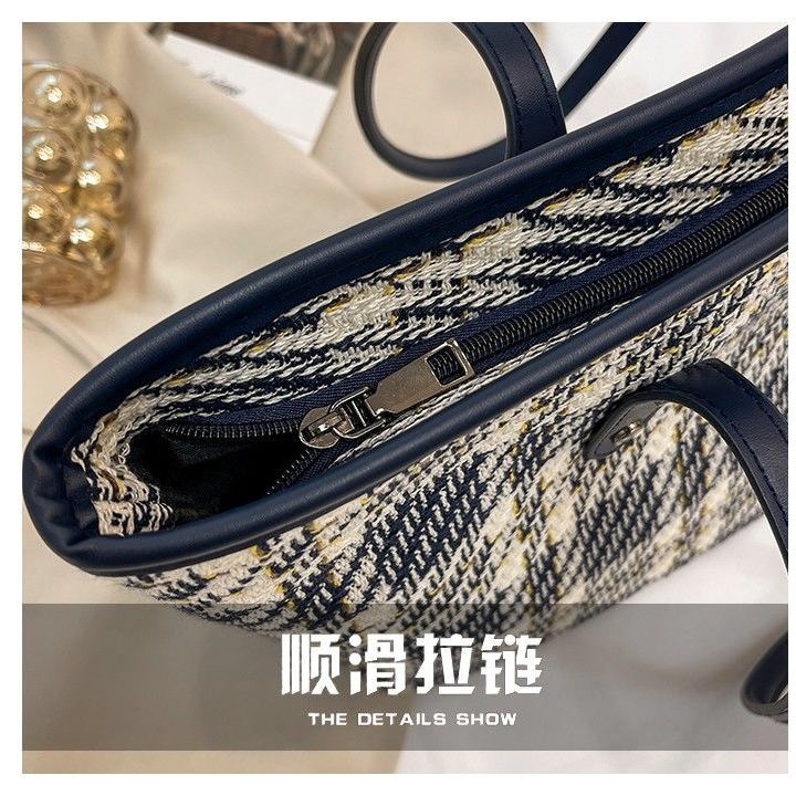 Large-capacity net red bag women's bag new trendy style texture handbag commuting all-match hand carry tote bag