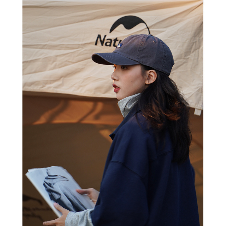 Japanese retro couple hat big head circumference all-match hill standard baseball cap spring and autumn sunscreen embroidery soft top peaked cap