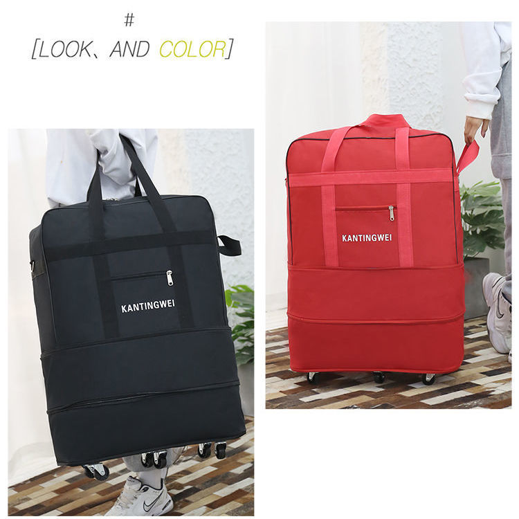 Waterproof folding air consignment bag travel bag large capacity luggage bag women's storage bag with wheels