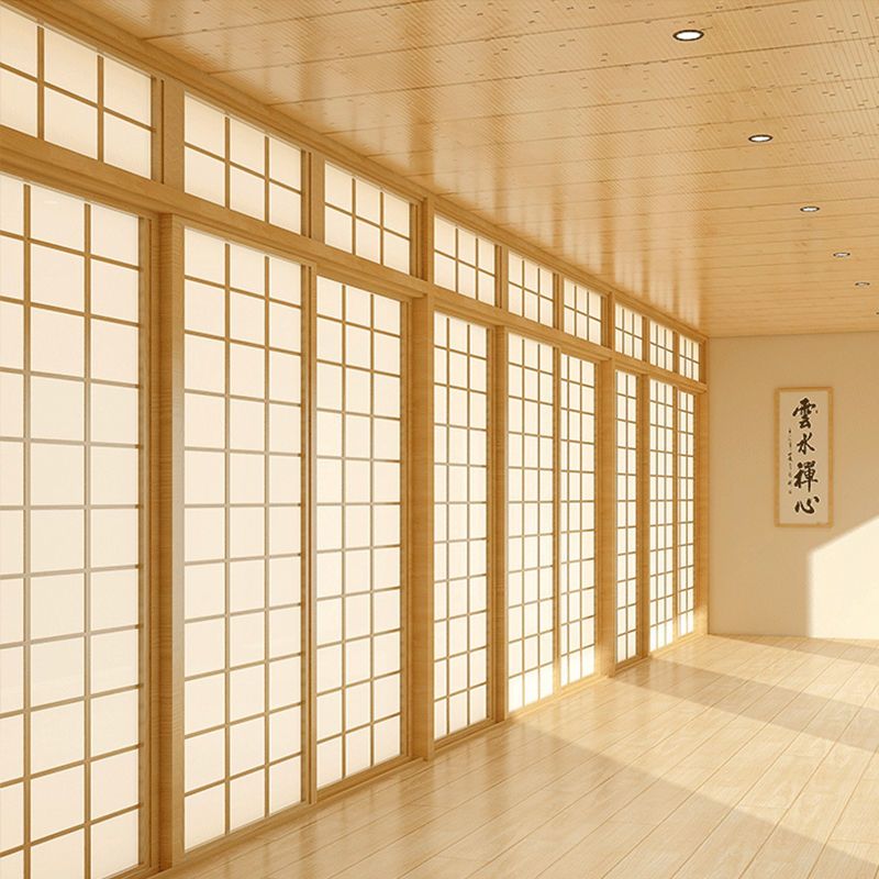 定制榻榻米隔断樟子松格子门和室门推拉门实木日式格子门地台移门 虎窝拼