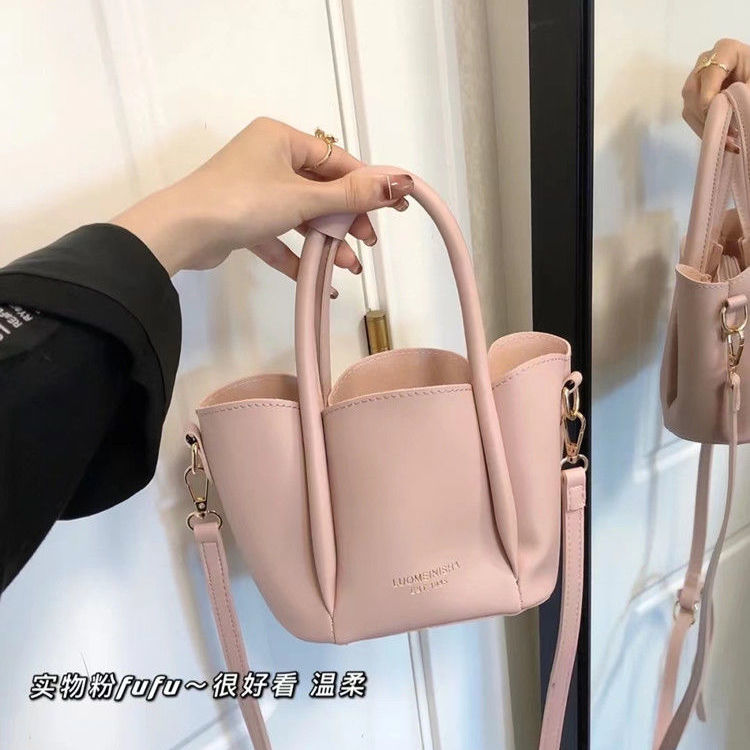 軟軟的包 「少女狙擊手」韓系氣質小眾百搭高級感斜挎手提包軟面