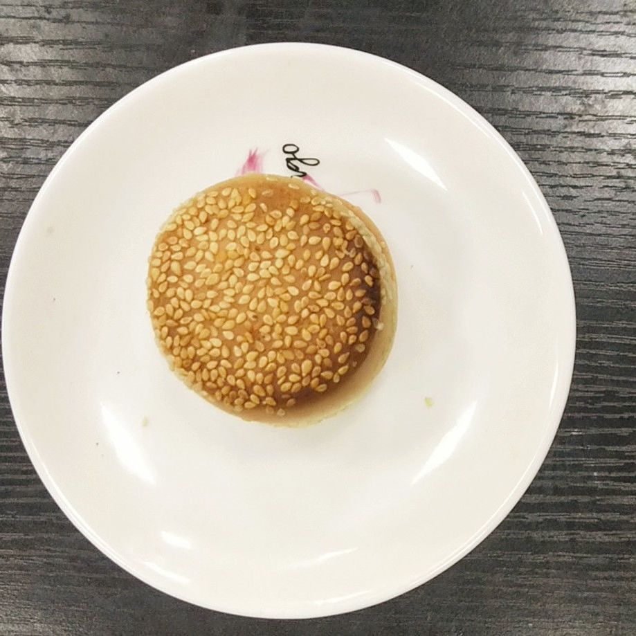 湖北竟陵特产通山麻饼桂花茶油芝麻饼中秋月饼传统糕点心零食小吃