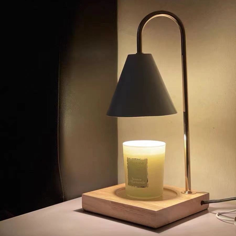 European Romantic Aromatherapy Melting Candle Lamp Indoor Sleeping Aromatherapy Furnace Home Plug Creative Aromatherapy Machine Candle Aromatherapy Lamp