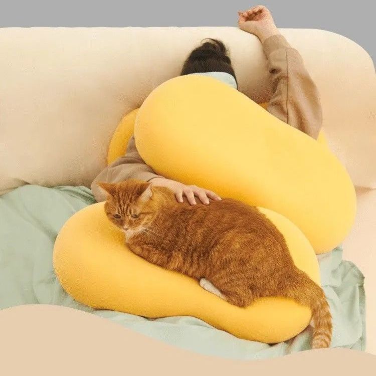 南方生活猫肚枕记忆枕单人颈椎枕侧睡家用护颈单人助眠慢回弹枕头