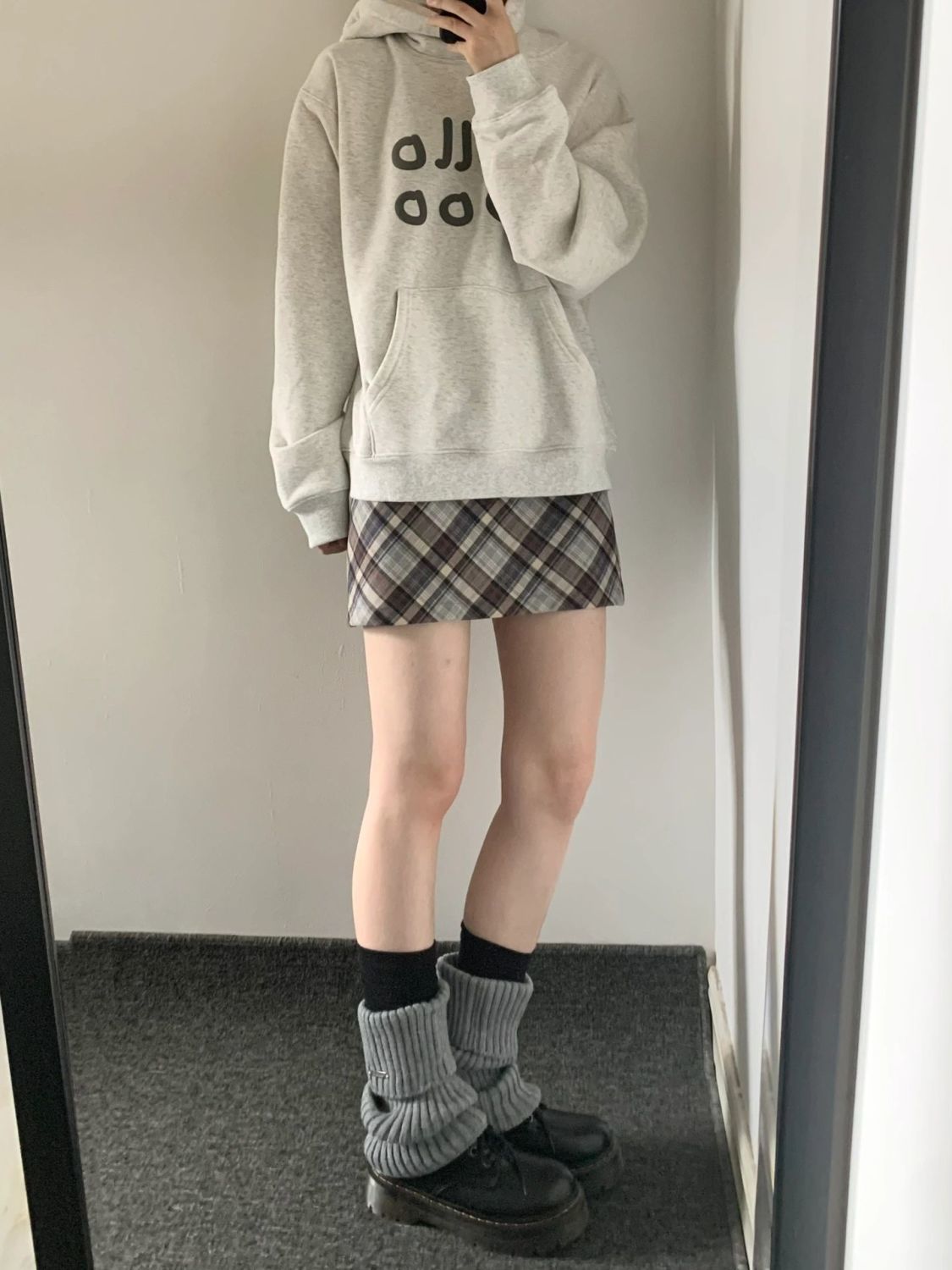 美式復古hiphop字母印花情侶款寬鬆套頭連帽加絨衛衣女設計感帽衫