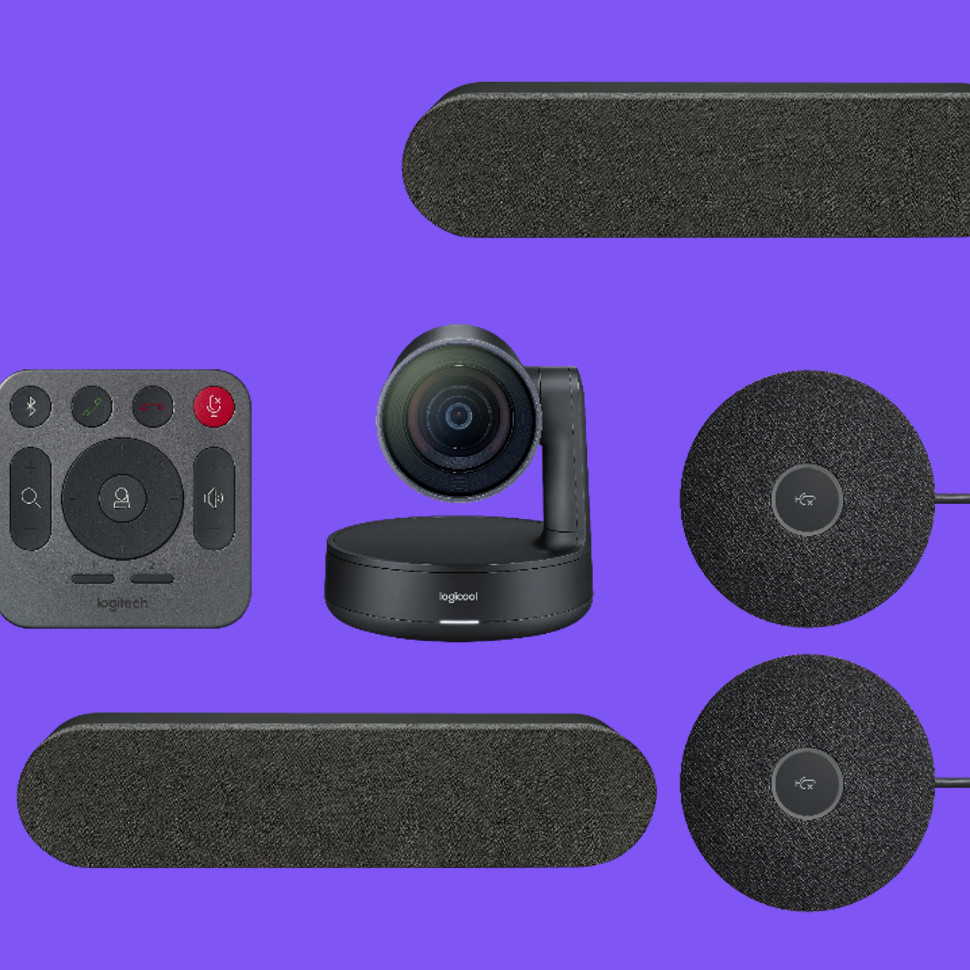 罗技cc5000e视频会议终端中大型会议室usb可接电脑