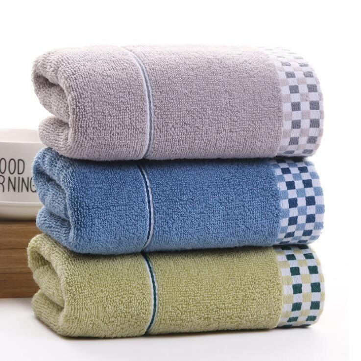 Pure cotton towel adult male and female student big towel wash face towel absorbent wool wholesale welfare home