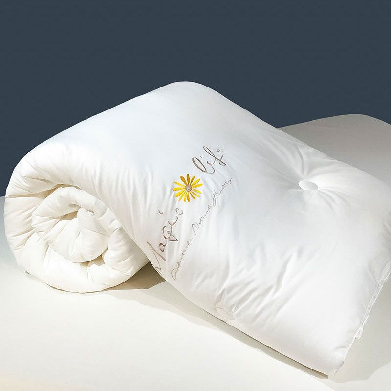 夏季水洗棉夏凉被空调被单双人可水洗机洗夏天儿童学生薄被子夏被