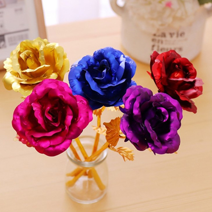 Women's Day gifts for mom, wife, mom, classmates, starry sky roses, colorful besties' birthdays, simulated roses