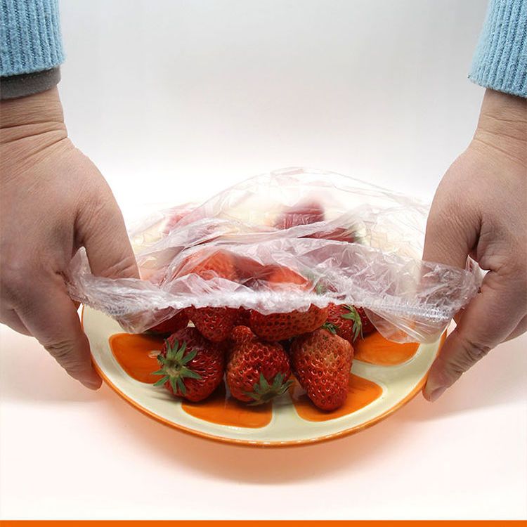 一次性碗罩食品级保鲜罩膜松紧剩饭冰箱剩菜果密封口盖盒罩袋通用