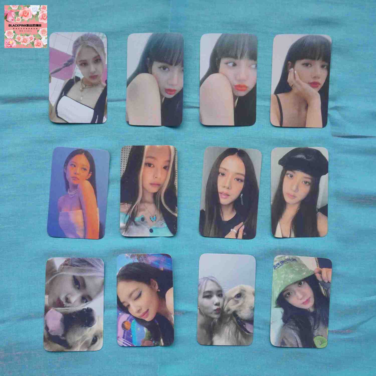 Blackpink专辑小卡片blackpink特典卡小卡片正规一辑卡片官方同款 虎窝拼