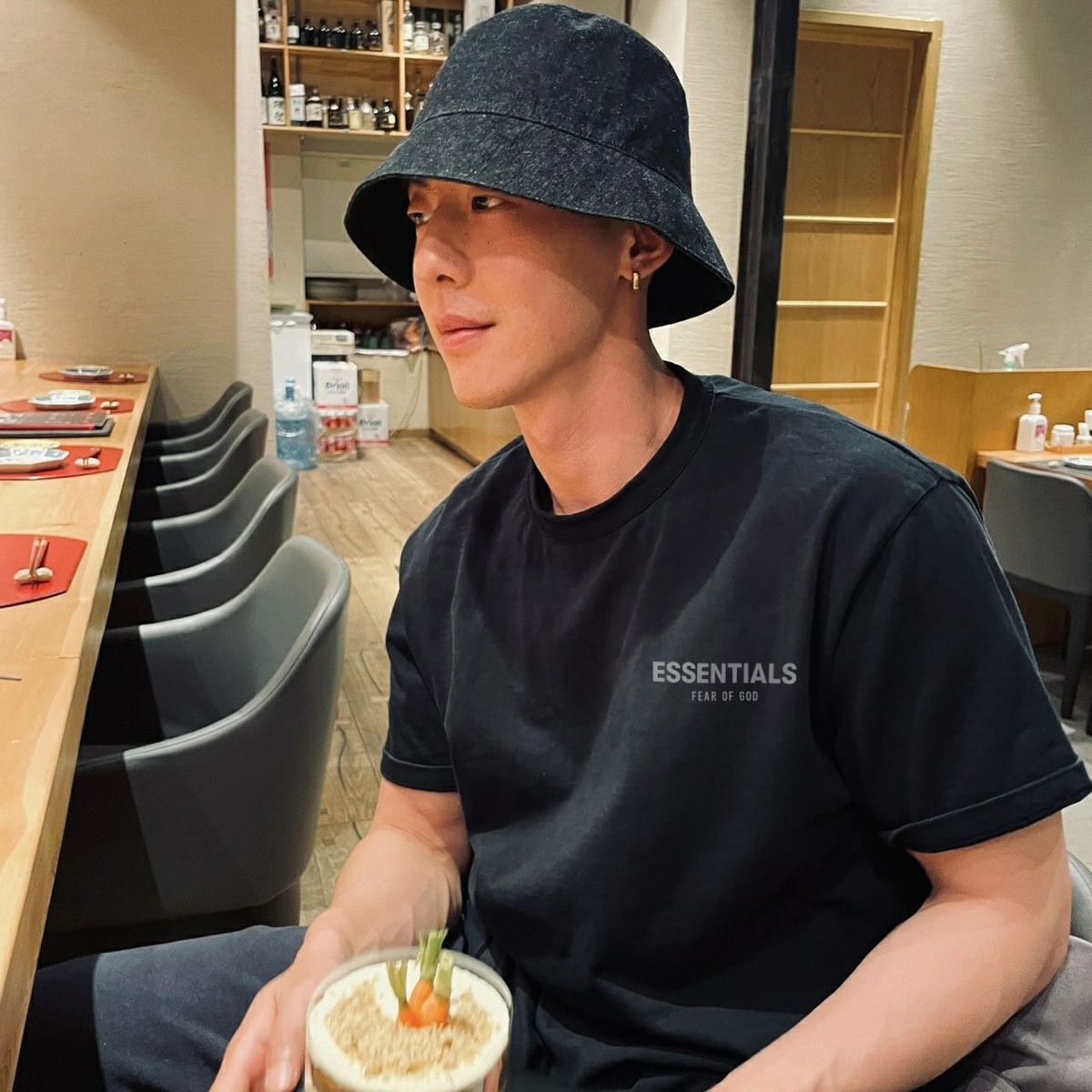 潮牌夏季純棉短袖T恤男字母印花圓領半袖寬鬆男生ins潮流百搭上衣