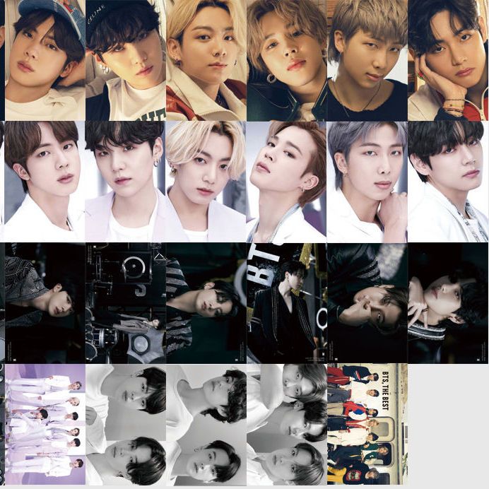 Bts防弹少年团55张新专lomo卡map Of The Soul One小卡明信片周边 虎窝拼 Bts防弹少年团55张新专lomo卡map Of The Soul One小卡明信片周边 虎窝拼