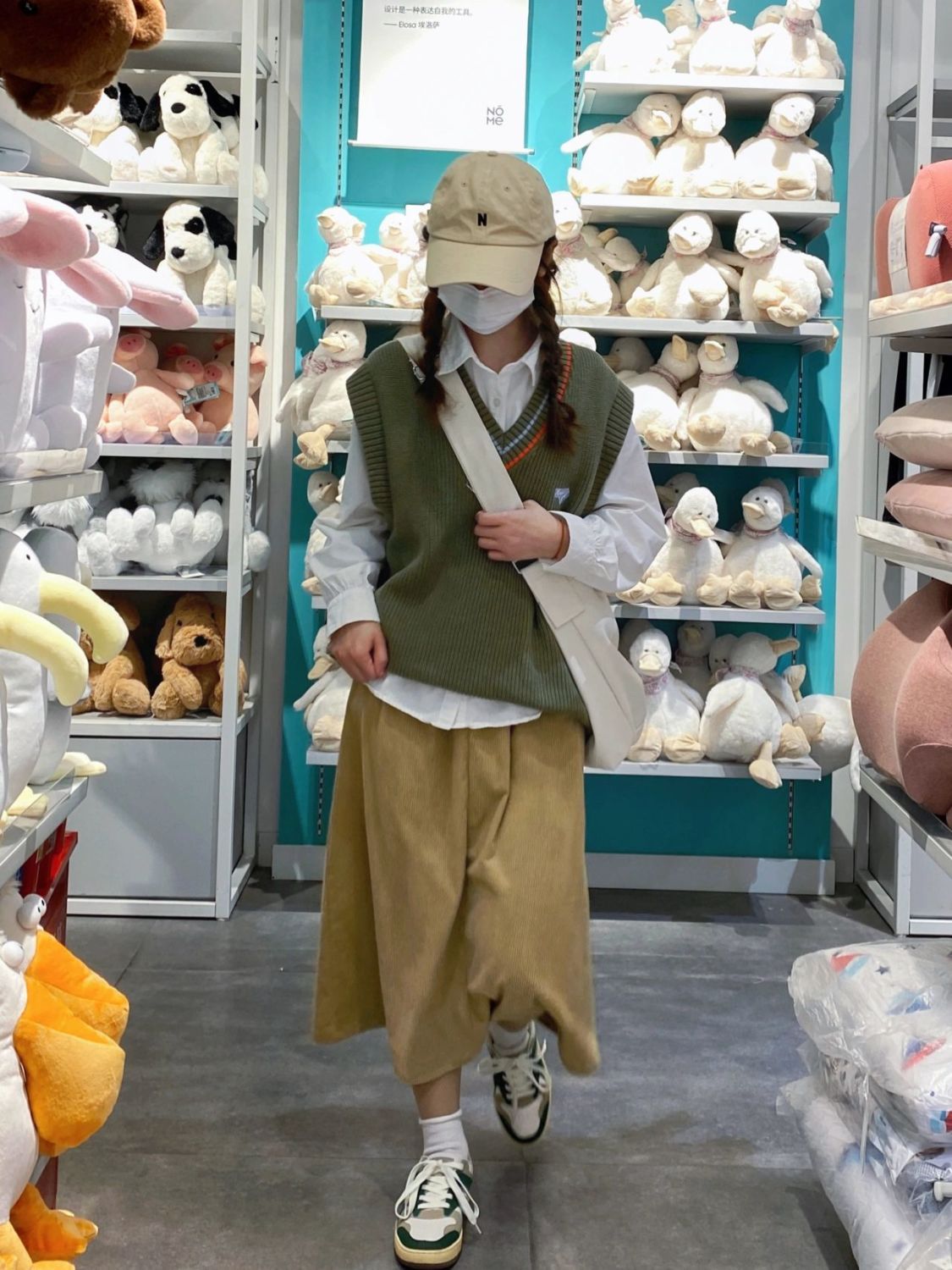 小個子復古簡約針織衫v領馬甲背心女秋季新款疊穿百搭甜美風毛衣