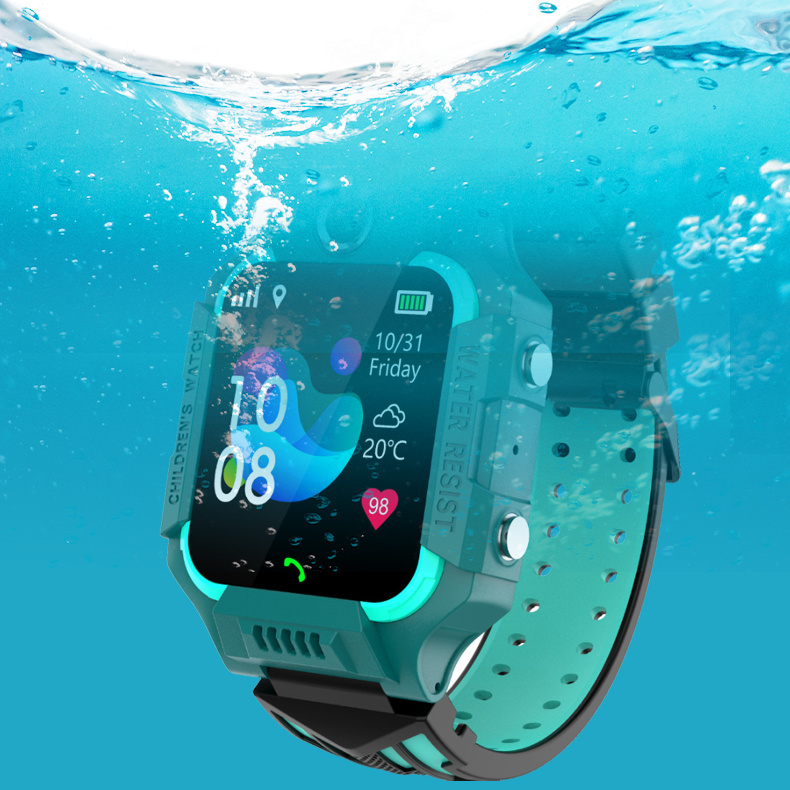 Waterproof mobile phone positioning waterproof intelligent multi-function watch boys and girls
