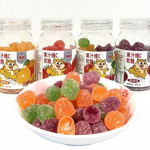 老少皆宜果汁软糖qq糖_什么值得买