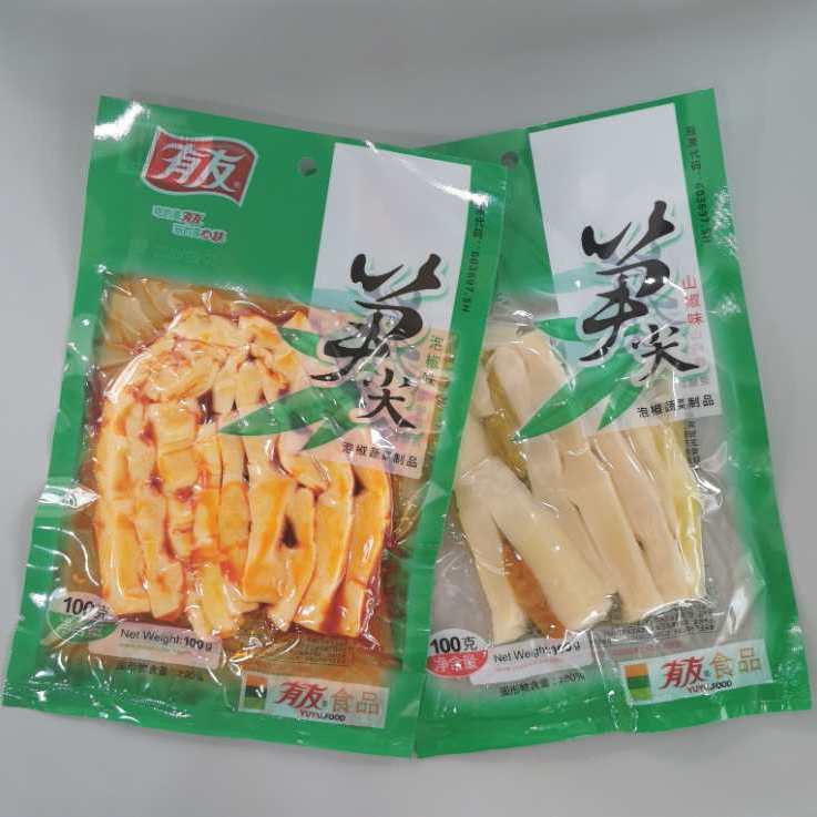 正品有友红油笋尖泡椒酸辣桂林山椒味零食重庆特产小吃100g袋批发 虎窝拼