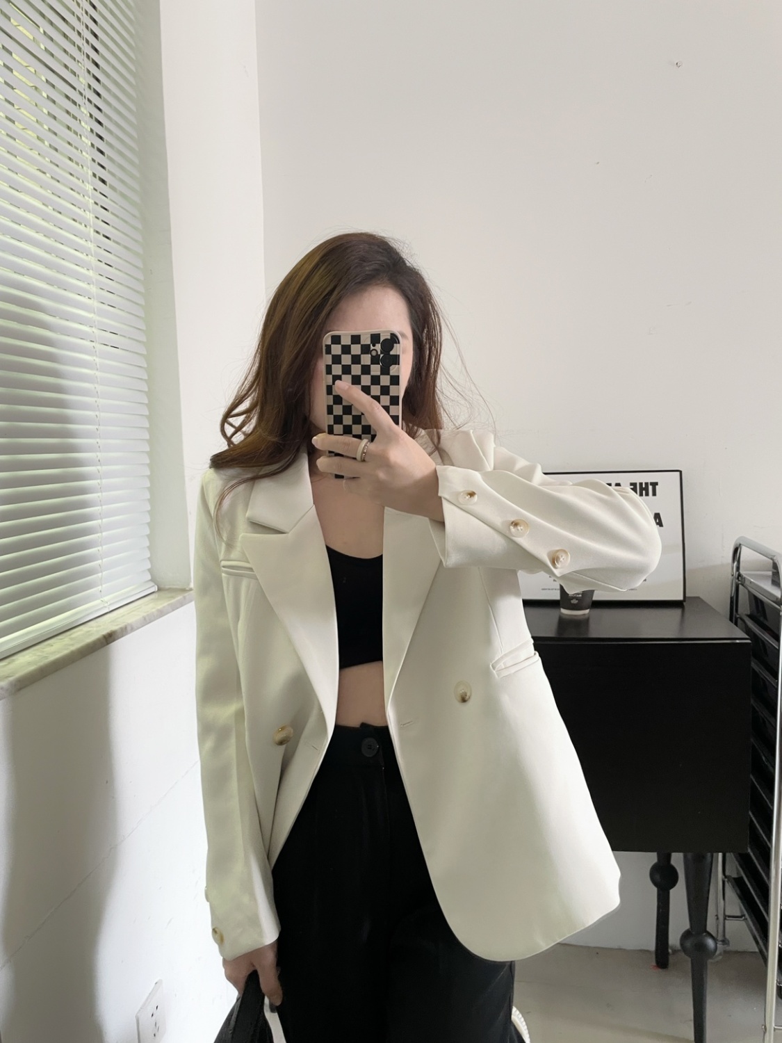 Small suit jacket for women, spring and autumn 2023 Korean version, high-end, loose, slim, casual, versatile small suit
