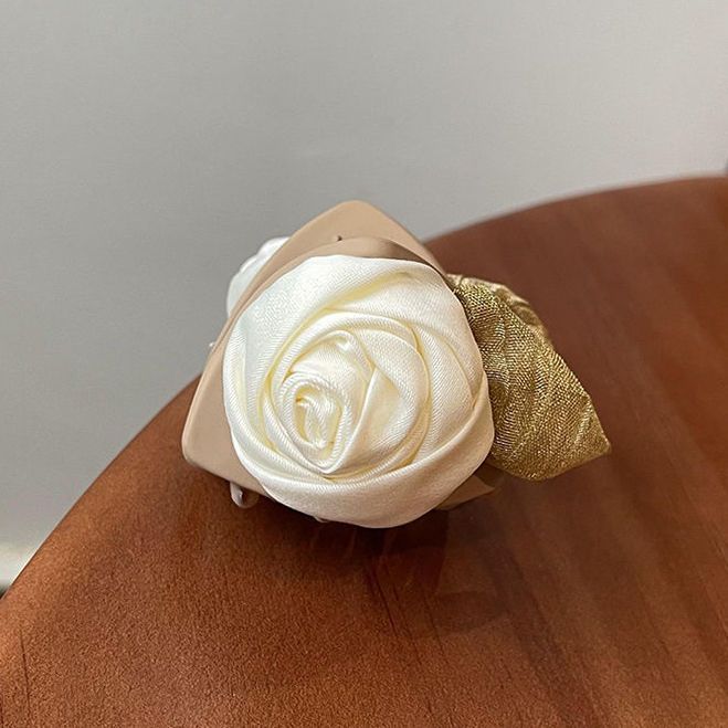 Fermaglio per capelli estivo vintage a forma di rosa, piccolo, semplice ed elegante, da posizionare sulla nuca, nuovo modello 2022._voghion.com