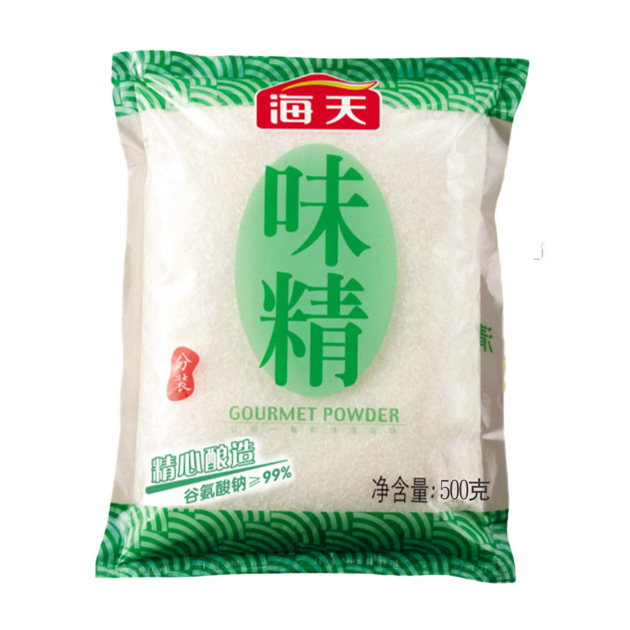 海天味精99%谷氨酸钠精心酿造幼真味素提鲜火锅料调味料品500g克