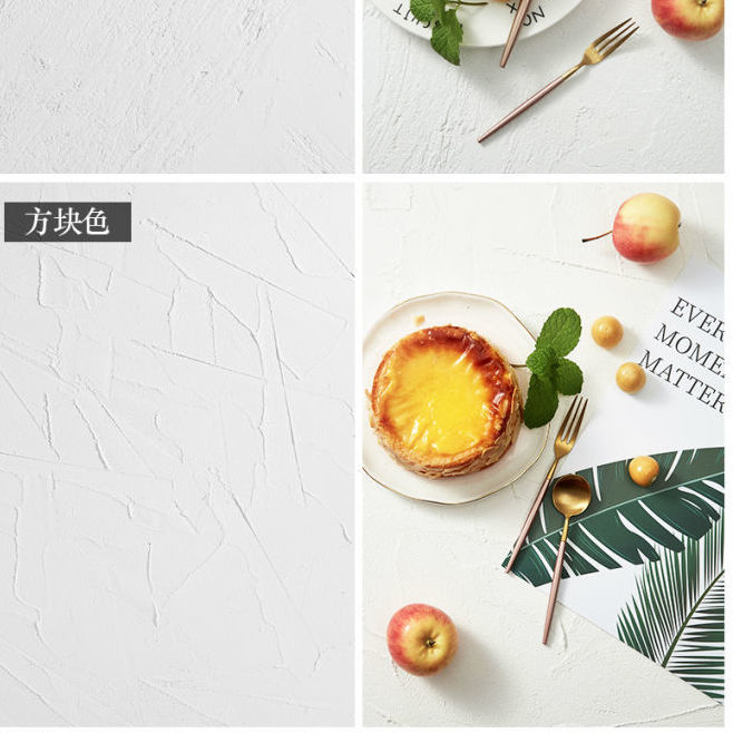 Hot food Photo Props simple studio real hand cement texture background plate nail accessories self portrait