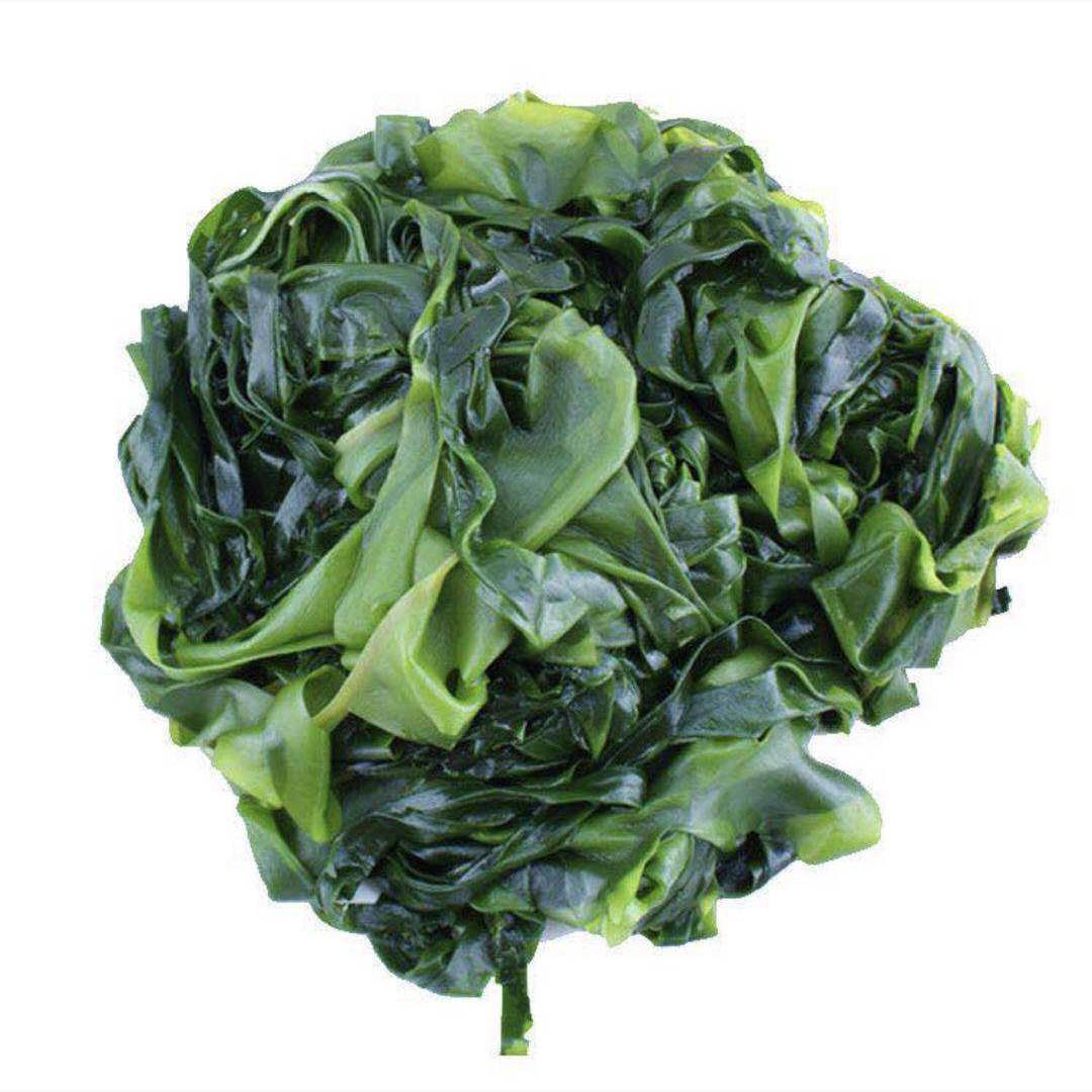 105972-新鲜野生海白菜整箱批发裙带菜梗梗海藻菜凉拌菜还带即食咸菜-详情图