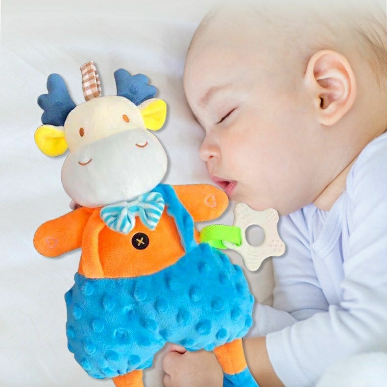 安抚巾婴儿可入口咬宝宝安抚玩偶新生儿哄睡玩偶手偶睡眠毛绒玩具