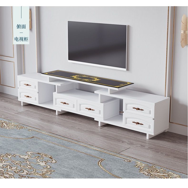 欧式电视柜茶几组合客厅家用现代简约小户型套装电视机柜子地柜主图6