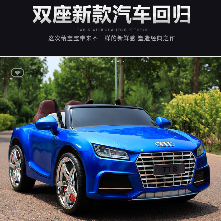 Tts儿童玩具男孩遥控汽车电动车四轮可坐1 6岁宝宝摇摆小汽车 虎窝拼