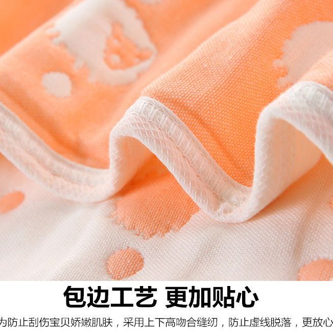 10 pack pure cotton gauze small square towel 6-layer baby and child towel soft beauty face washcloth absorbent square towel