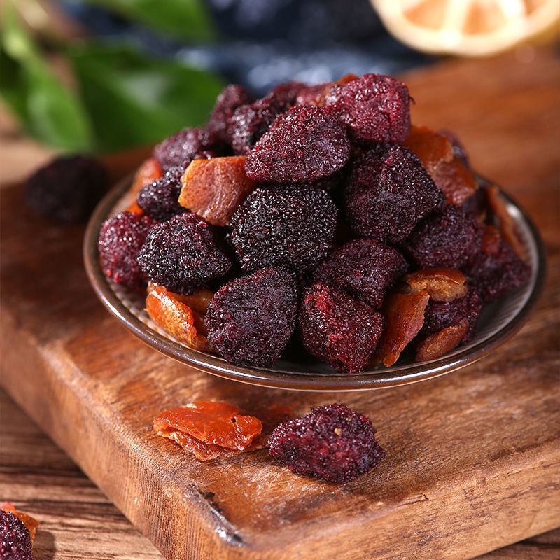 Sixi plum, tangerine peel, dried bayberry, dried tangerine peel, old tangerine peel, dried bayberry, dried tangerine peel, sweet and sour nine-system dried bayberry preserves