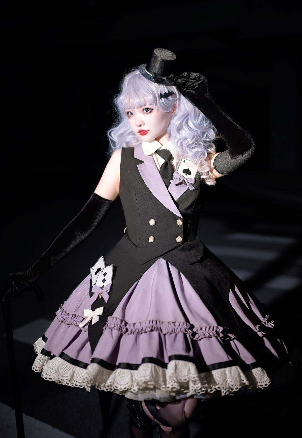 新品タグ付きコスプレロリータ衣装2点セットメルカリでハロウィン ハロウィン コスプレ かわいい ウサギ警察ワンピースセット