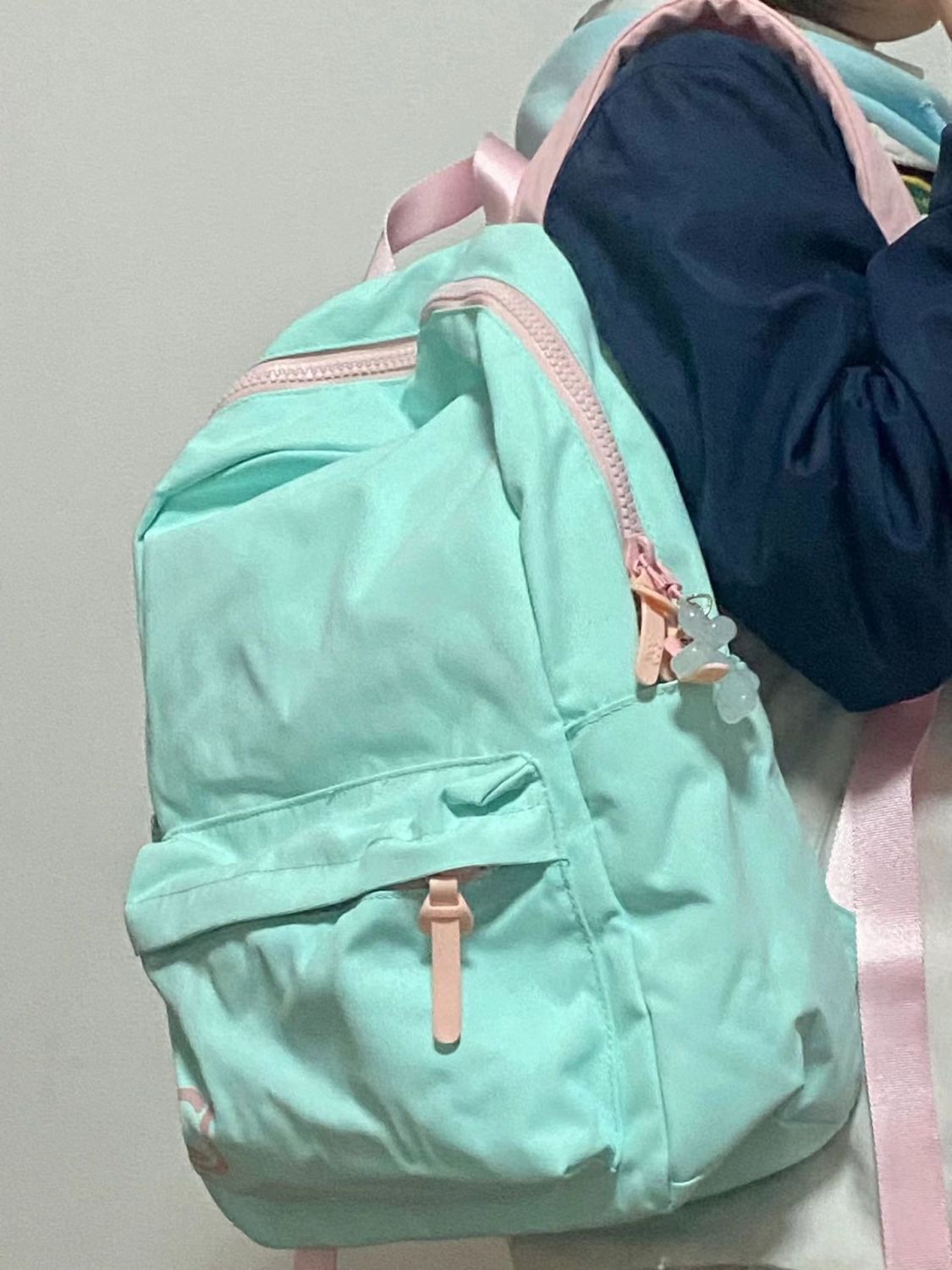 Campus ins wind bag 2023 spring and summer new fashion lazy wind niche bag student party school backpack