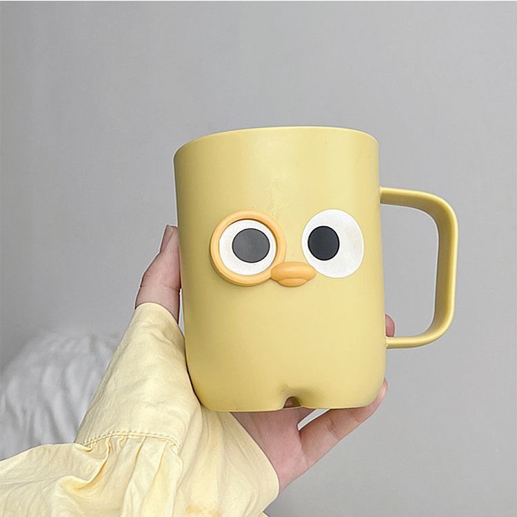 High-value mouthwash cup home cute cartoon brushing cup washing cup children's tooth cylinder cup creative handy cup
